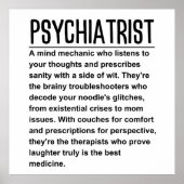 Poster Psychiatre (Devant)