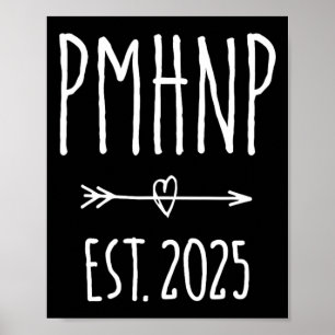 Poster Psychiatrie infirmière praticienne Pmhnp Graduatio