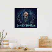 Poster Psychique Moyen Canvas Premium (Gloss) (Cuisine)