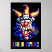 Poster Psycho Clown (Devant)