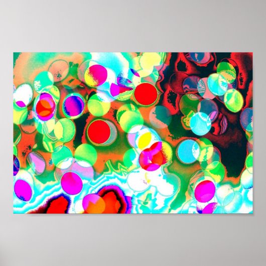 Poster Psychodelic Lights (Devant)