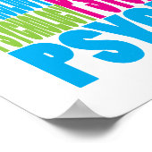 Poster Psychologie colorée (Coin)