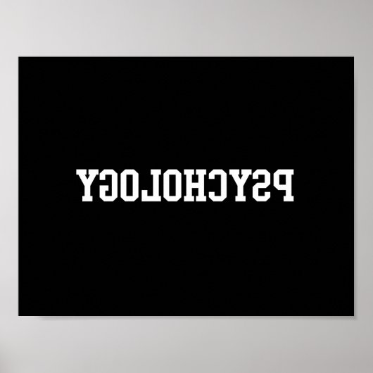 Poster Psychologie inverse (Devant)