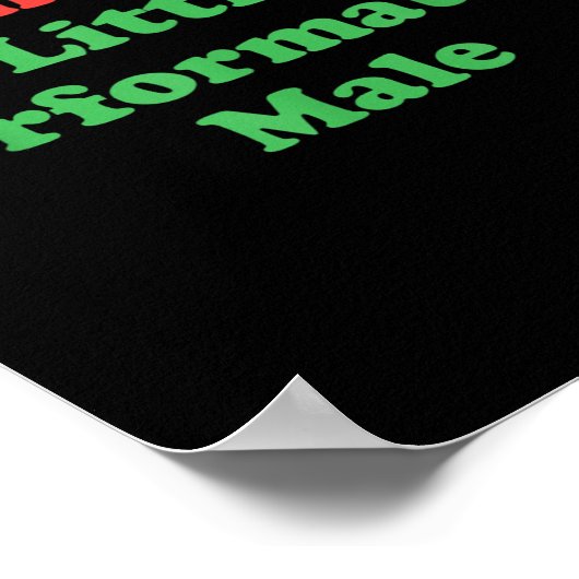 Poster Psychologie, Maman, Petite maman, Mal performatif (Coin)