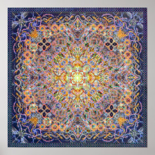 Poster psychologique Psidereal Centerpeace Matrix