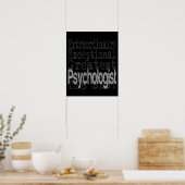 Poster Psychologue Extraordinaire (Cuisine)