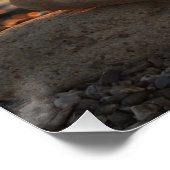 Poster Psychologue Thérapiste Zen Stones, Coucher du sole (Coin)