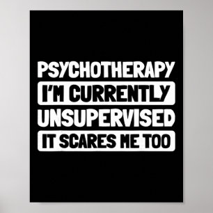 Poster Psychothérapie Santé Mentale - Psychologie Psychot