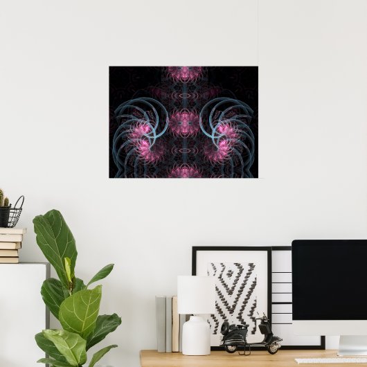 POSTER PSYMURAI FRACTAL (Bureau à domicile)