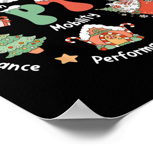 Poster Pt Physical Therapy Santa Squad Christmas Physical (Coin)