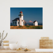 Poster Pt Robinson Light House, Maury Island, Washington (Cuisine)