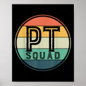 Poster Pt Squad Retro Physical Therapy  (Devant)