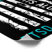 Poster Ptsd Post Traumatique Stress Disorder Sensibilisat (Coin)