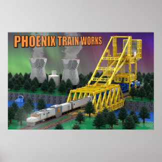Poster PTW Train Atomique sur Pont
