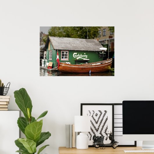 POSTER PUB DE COPENHAGUE (Bureau à domicile)