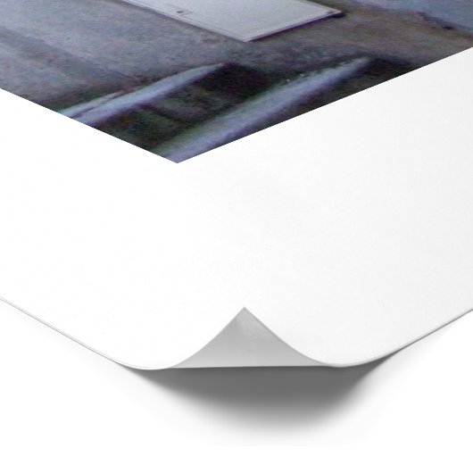 Poster Pub irlandais à St. Malo, France (Coin)