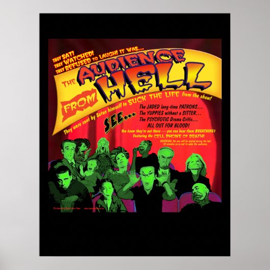 Poster Public De L'Affiche Hell Theater (Devant)