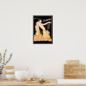 Poster publicitaire Art Déco Doriane Bijoux vintag (Cuisine)