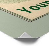 Poster publicitaire Chiropratique vintage (Coin)