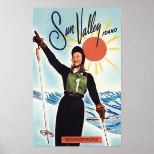 Poster publicitaire de Gretchen Fraser