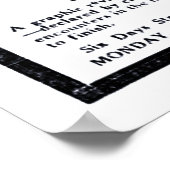 Poster publicitaire de Jack Dempsey 1921 vintage (Coin)