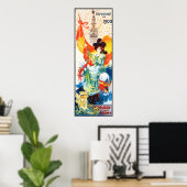 Poster publicitaire du Vieux Paris Mondes (Bureau à domicile)