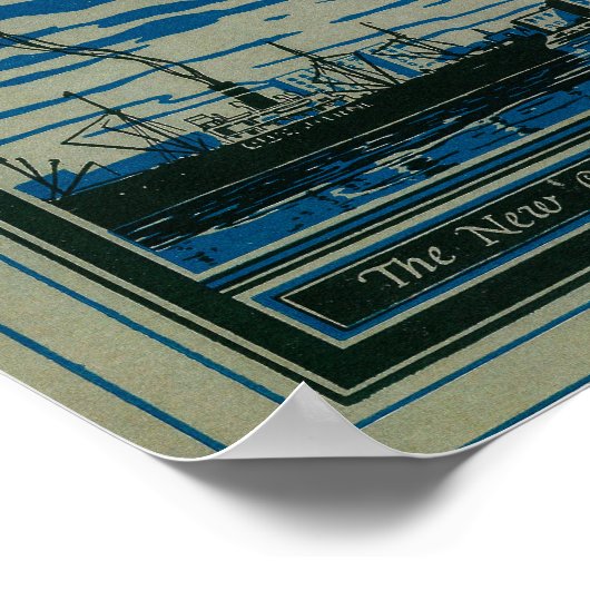 Poster publicitaire Longview, Washington (Coin)