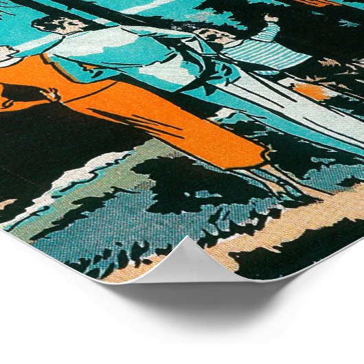 Poster publicitaire Oregon Highways (Coin)