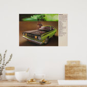 Poster publicitaire Plymouth Duster 340 1971 (Cuisine)