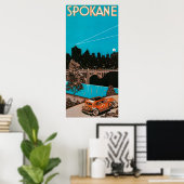 Poster publicitaire Spokane #1Spokane, WA (Bureau à domicile)