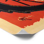 Poster publicitaire vintage Black Cat (Coin)