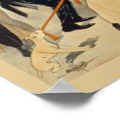 Poster publicitaire vintage Bowling (Coin)