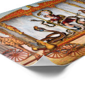 Poster publicitaire vintage Circus (Coin)
