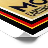 Poster publicitaire vintage de la cigarette Modian (Coin)