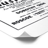 Poster publicitaire vintage de Lillian Gish 1919 (Coin)