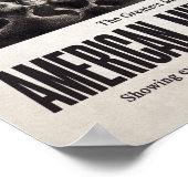 Poster publicitaire vintage Jeffries contre Sharke (Coin)