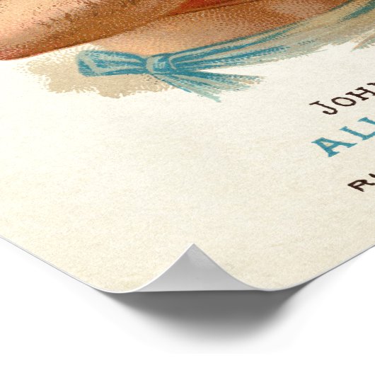 Poster publicitaire vintage John L. Sullivan (Coin)