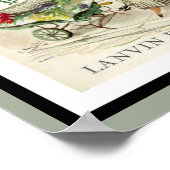 Poster publicitaire vintage Lavin Parfums (Coin)