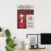 Poster publicitaire vintage Magazine (Bureau à domicile)