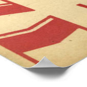 Poster publicitaire Vintage Nuevo Mundo (Coin)