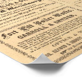 Poster Publicité (Coin)