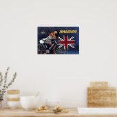 Poster Publicité à vélo Vintage (Cuisine)