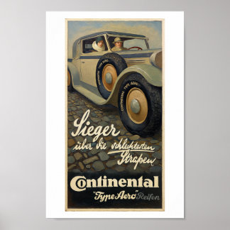 Poster publicité allemande en COULEURS GLORIEUSES vers 19