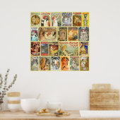 Poster Publicité Art Nouveau (Cuisine)