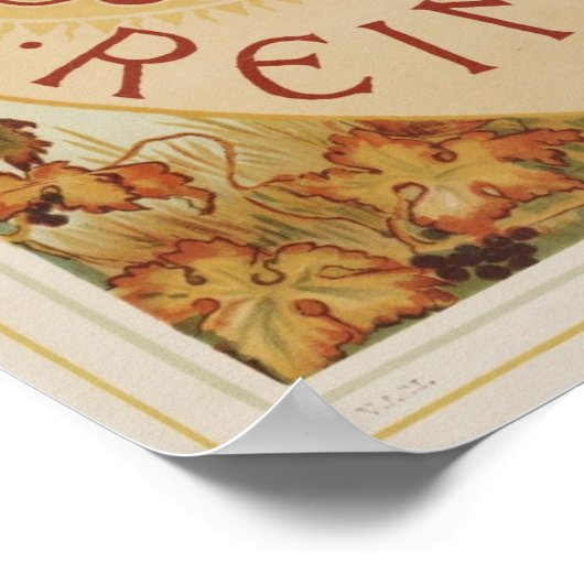 Poster Publicité Champagne (Coin)