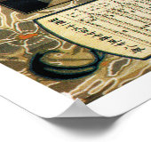 Poster Publicité chinoise vintage de 1927 - Imprimer (Coin)