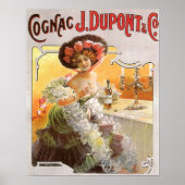 Poster Publicité Cognac vintage (Devant)
