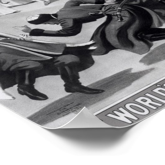 Poster Publicité d'affiche, 'Le Barnum et Bailey (Coin)