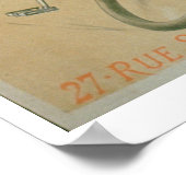 Poster Publicité d'affiche "Societe La Francaise", Paris (Coin)