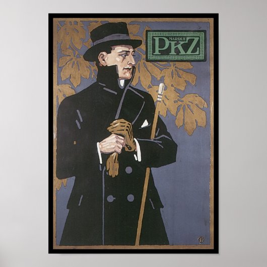 Poster Publicité d'appareillage Vintage PKZ (Devant)